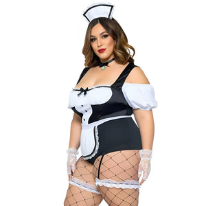 Plus Size French Maid Costume