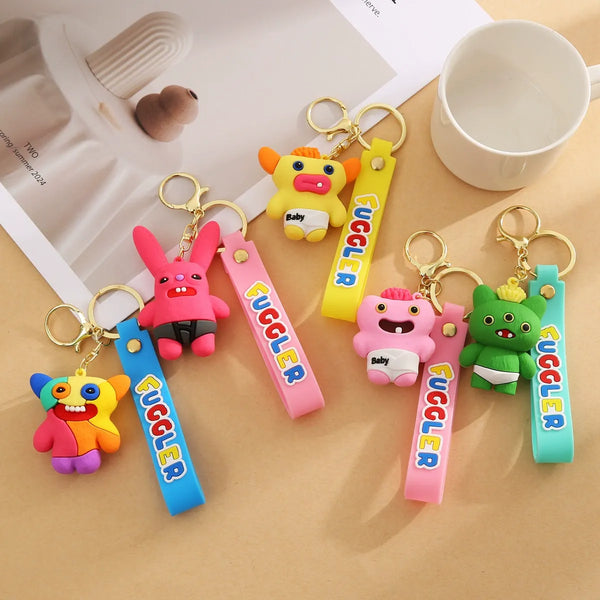 Fuggler Little Diaper Monster Keychain