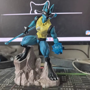 Lucario Aura Sphere & Bone Rush Ver. Figure (21 cm)