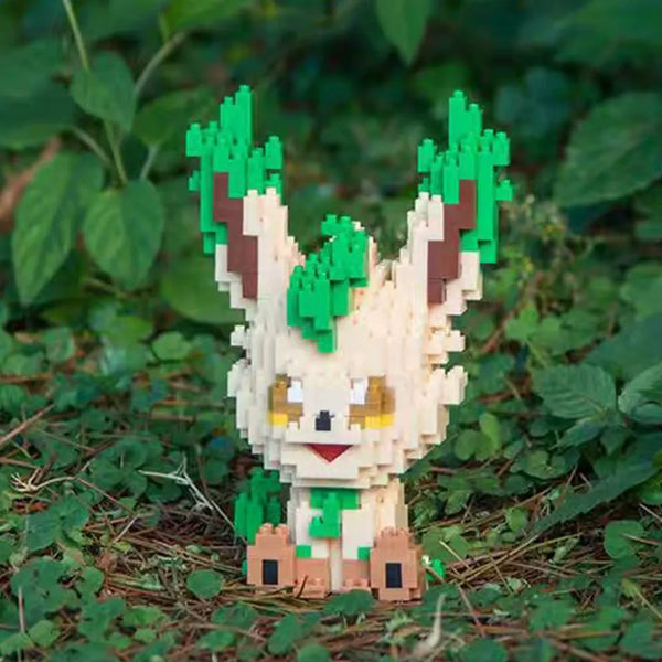 Eevee Evolutions 3D Elemental Micro Building Blocks