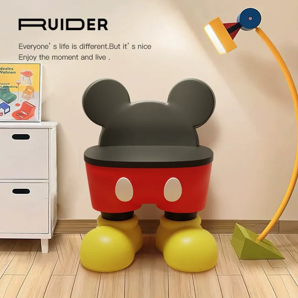 Vintage Mickey Household Multi-Utility Stool