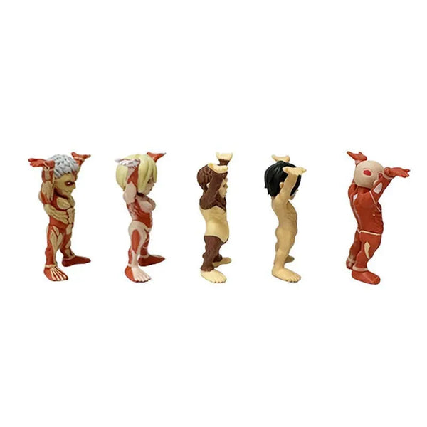 Attack on Titan Mini Giants Action Figure (Set of 5)