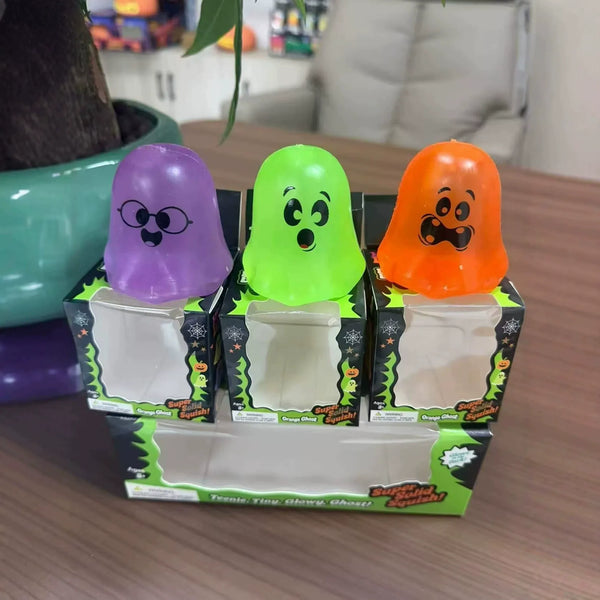 NeeDoh Baby Boos Teenie Tiny Glowy Ghost Squishies