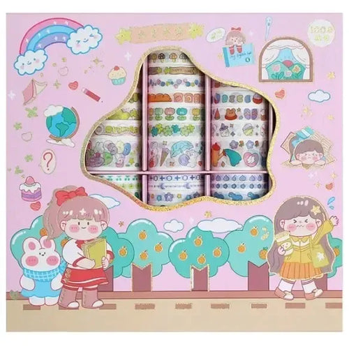 Infinite Pastel Washi Tape (Box of 100)