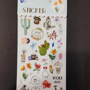 Botanical Dreamscape Stickers