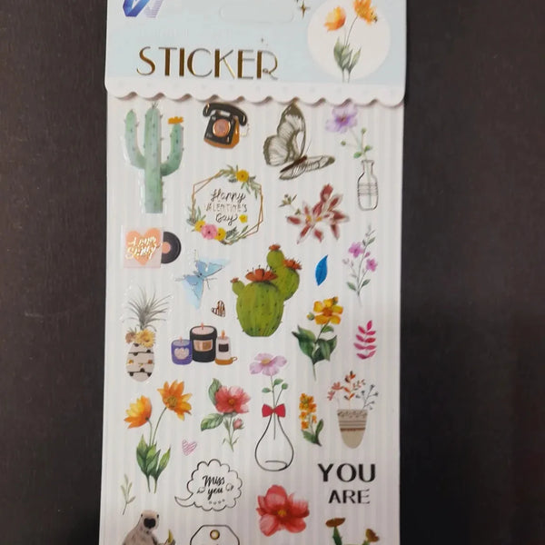 Botanical Dreamscape Stickers
