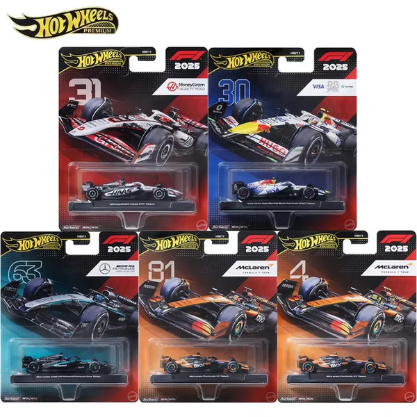 Hot Wheels Formula 1 Grand Prix Grid 2025 Assortment