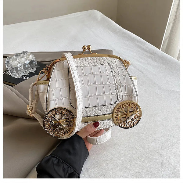 Enchanted Royal Carriage Crossbody Bag