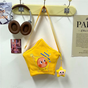 Twinkle Twinkle Canvas Crossbody Sling Bag