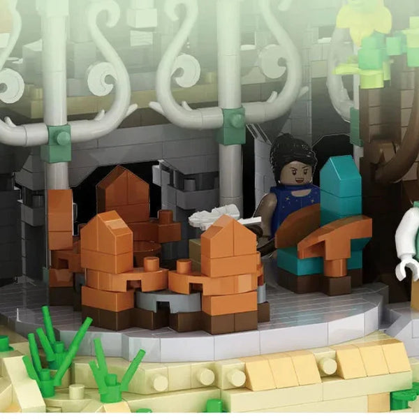 LOTR Rivendell Elven Sanctuary Micro Blocks