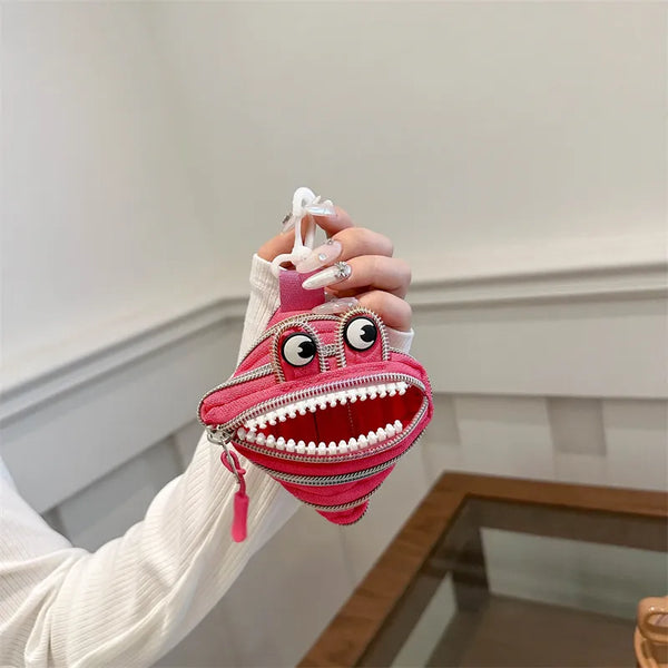 Chomp Monster Zip Coin Pouch