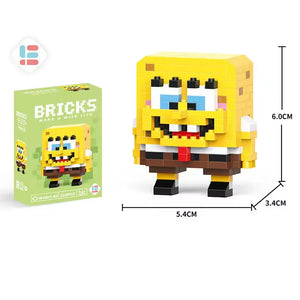 Bricks Bikini Bottom Spongebob Micro Blocks