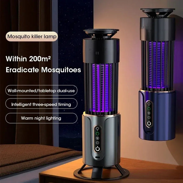 Guardian Glow 2-in-1 Smart Cyber-Shield Mosquito Terminator