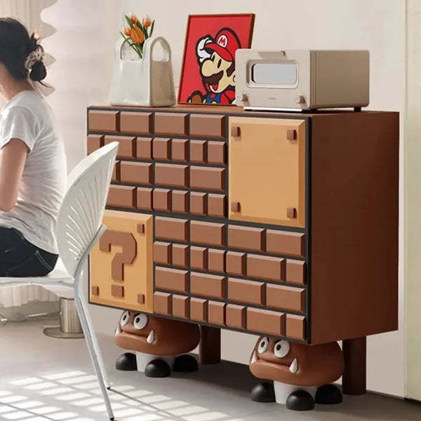 Retro Mario Novelty Side Cabinet