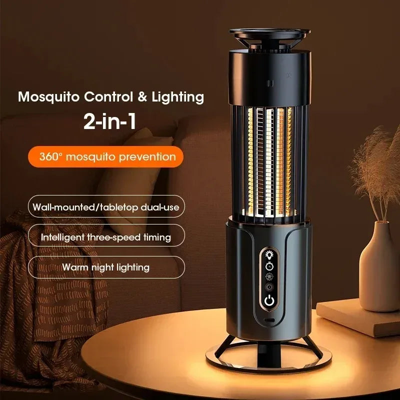 Guardian Glow 2-in-1 Smart Cyber-Shield Mosquito Terminator