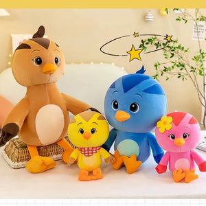 Little Pheasants Mother & Chicks Plush Family