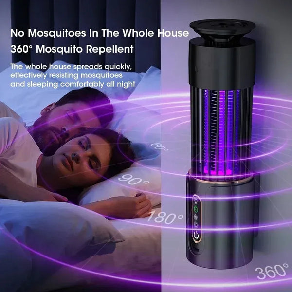 Guardian Glow 2-in-1 Smart Cyber-Shield Mosquito Terminator