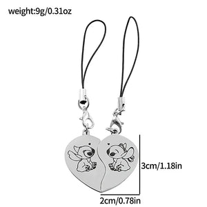 Cosmic Stitch Magnetic Attraction Keychain