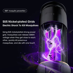 Guardian Glow 2-in-1 Smart Cyber-Shield Mosquito Terminator