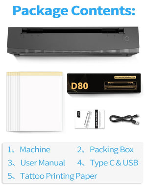 Artizan D80 Stencil Tattoo Printer