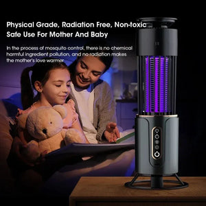 Guardian Glow 2-in-1 Smart Cyber-Shield Mosquito Terminator