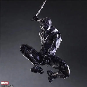 Play Arts Kai Black Suit Spider-Man (27 cm)