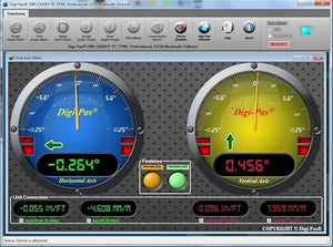 Digi-Pas DWL-3500XY 2-Axis Digital Master Precision Level & Vibrometer Tool