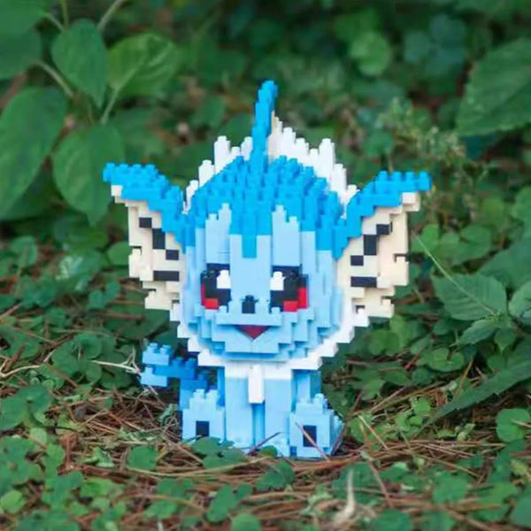 Eevee Evolutions 3D Elemental Micro Building Blocks