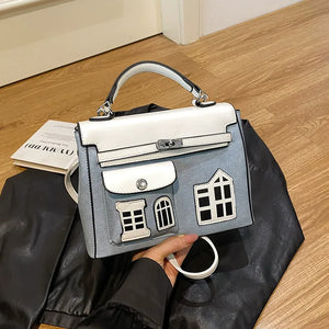 BRKN European Cottage Whimsy Premium Handbag