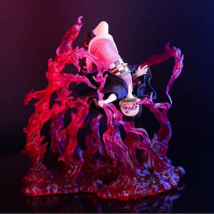 Nezuko Bloodstained Throwing Posture Figure (20 cm)