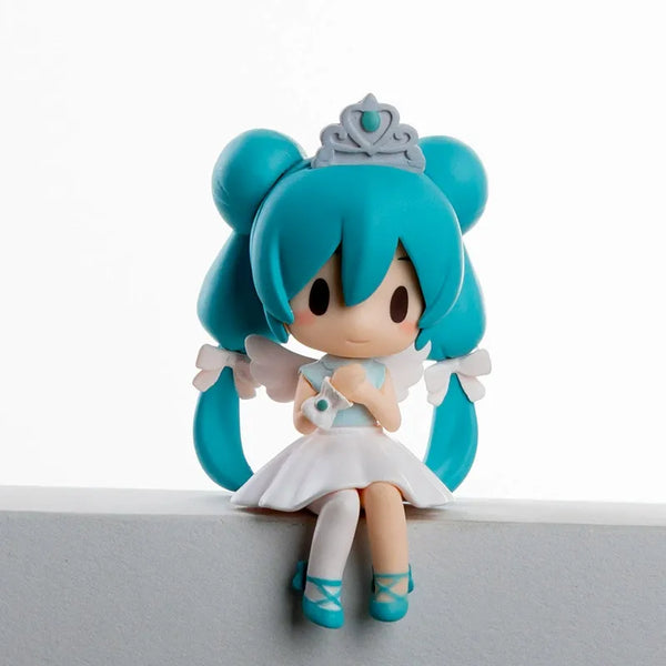Hatsune Miku Princess & Angel Chibi Sitting Figures (Set of 2)