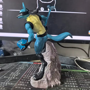 Lucario Aura Sphere & Bone Rush Ver. Figure (21 cm)