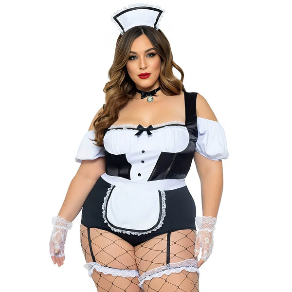 Plus Size French Maid Costume