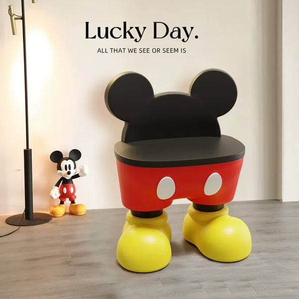 Vintage Mickey Household Multi-Utility Stool