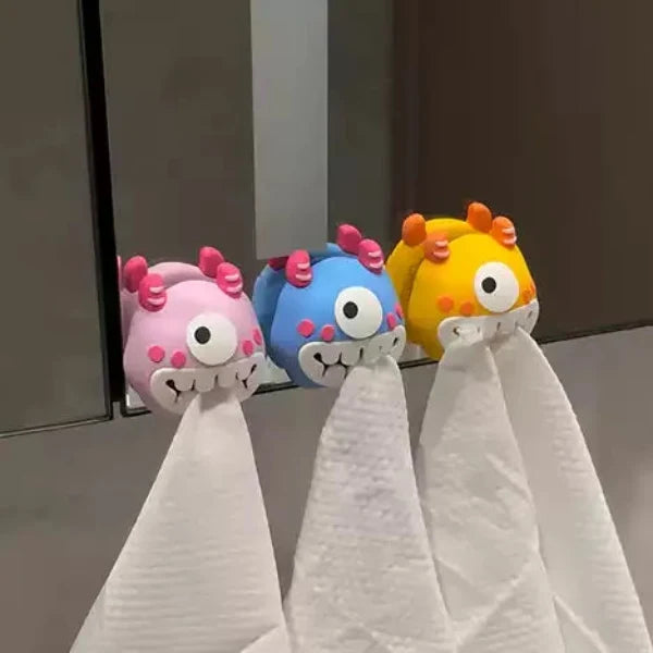 Little Monsters Towel Grabber Clip (Set of 3)