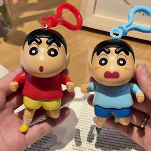 Shinichan Race-Ready Pull String Keychain