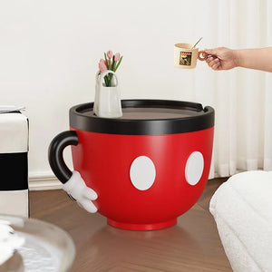 Vintage Mickey Cup Shaped Coffee Table