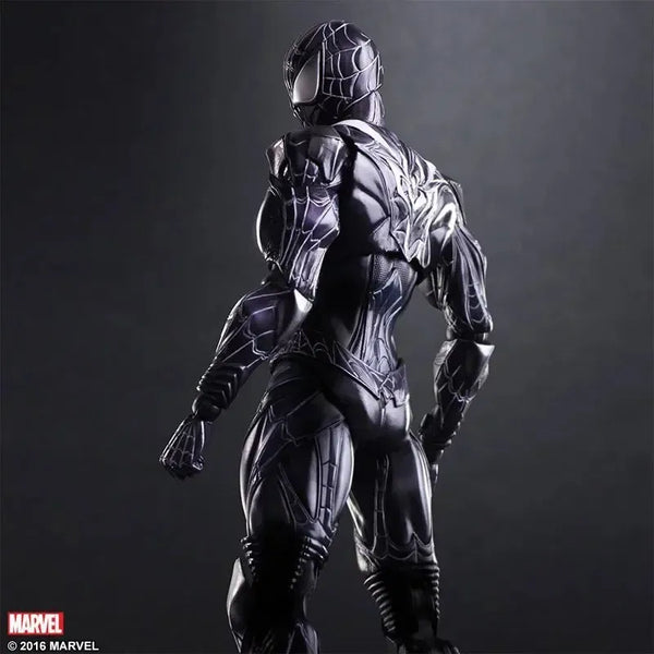 Play Arts Kai Black Suit Spider-Man (27 cm)