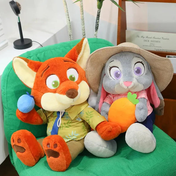 Zootopia Carrot Judy & Berry Nick Plushie