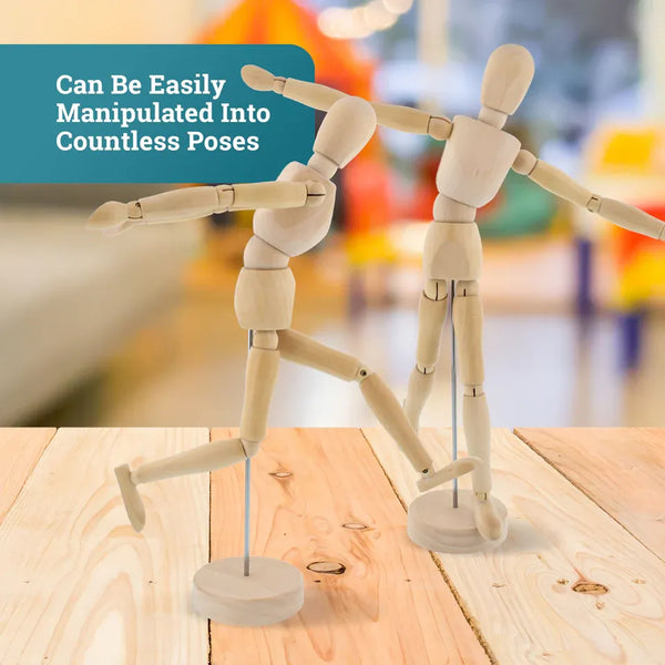 Articulated Wooden Flex Mannequin