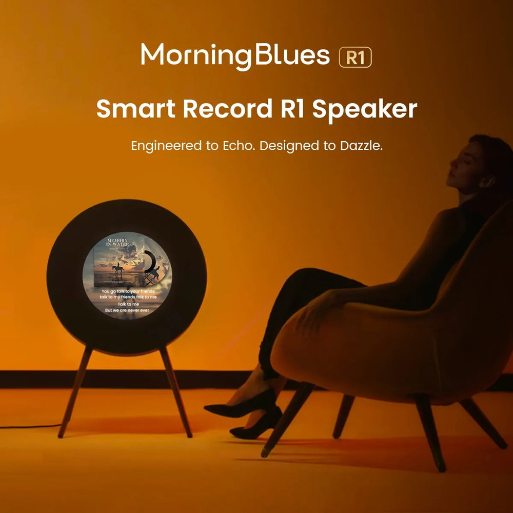 Morror Art Morning Blues Record R1 Lyrics Speaker