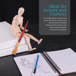 Articulated Wooden Flex Mannequin