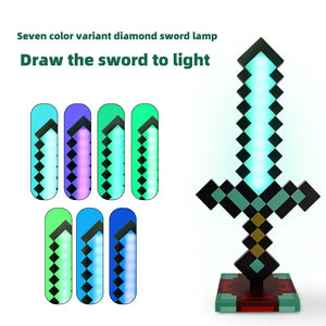 Minecraft Enchanted Pixels Light Sword