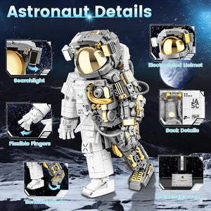 Stellar Mechanical Spaceman Building Blocks (988 pics)