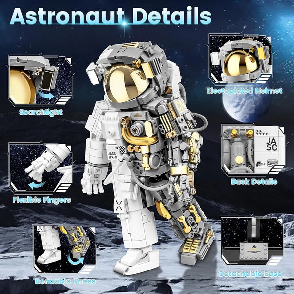 Stellar Mechanical Spaceman Building Blocks (988 pics)