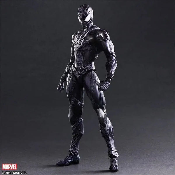 Play Arts Kai Black Suit Spider-Man (27 cm)