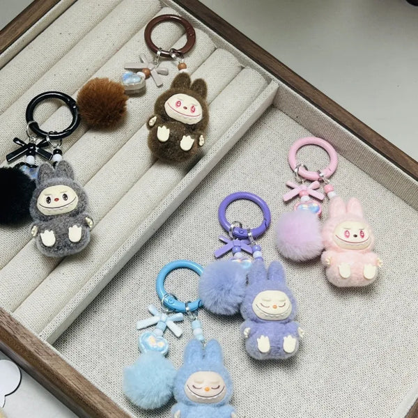 Labuboo Pom Pom Fluff Keychain