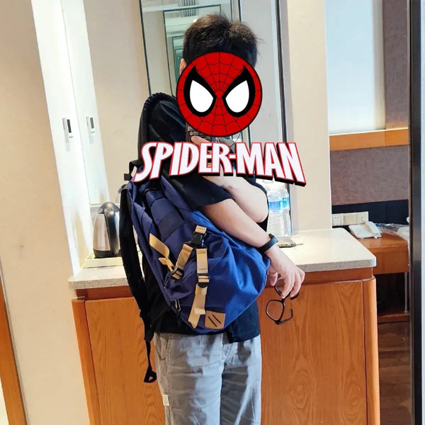 Jansport Spiderman Denim Backpack
