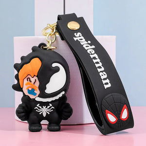 Iconic Venom x Spiderman 3D Keychain