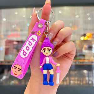 K-Pop Demon Hunters Idol Stage Keychain